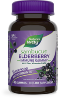 <{%PRIMARY_12345%}>Nature's Way® | Sambucus Elderberry Immune Gummy, 40 gummies, Elderberry