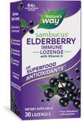 <{%PRIMARY_14001%}>Nature's Way® | Sambucus Elderberry Immune Lozenge, 30 lozenges, Elderberry