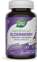 <{%PRIMARY_12961%}>Nature's Way® | Sambucus Elderberry Kids Immune Chewable, 40 chewables