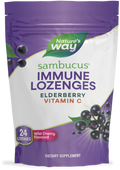 <{%PRIMARY_12709%}>Nature's Way® | Sambucus Immune Lozenges, 24 lozenges, Wild Cherry