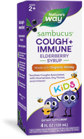 <{%PRIMARY_13315%}>Nature's Way® | Sambucus Kids Cough + Immune Elderberry Syrup, 4 fl oz (120 ml)