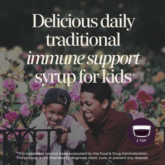 <{%MAIN1_15797%}>Nature's Way® | Sambucus Organic Traditional Elderberry Immune Syrup for Kids