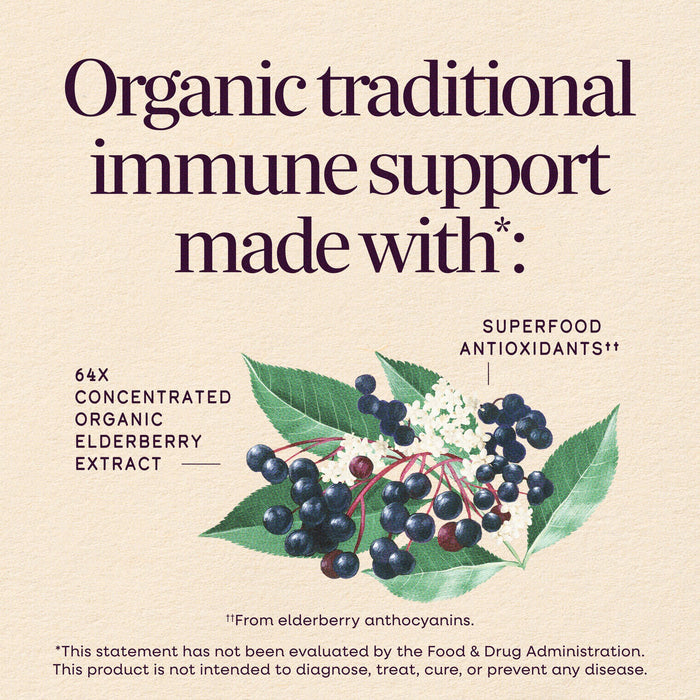 <{%MAIN2_15797%}>Nature's Way® | Sambucus Organic Traditional Elderberry Immune Syrup for Kids