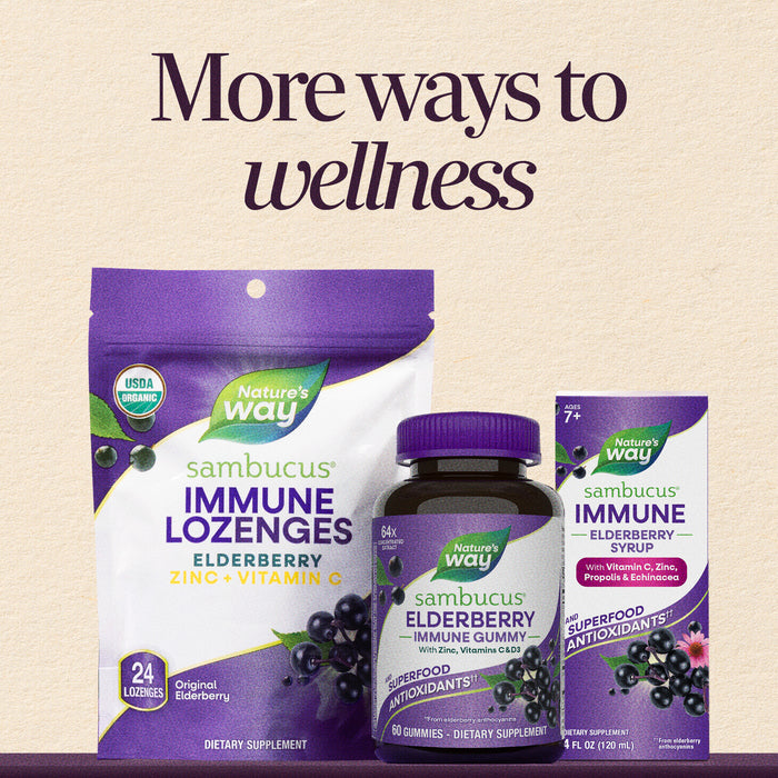 <{%MAIN6_13496%}>Nature's Way® | Sambucus Sleep & Immune Gummies