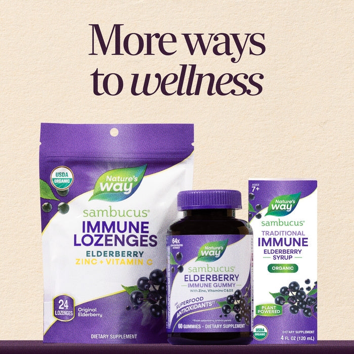 <{%MAIN6_15796%}>Nature's Way® | Sambucus Traditional Elderberry Immune Syrup