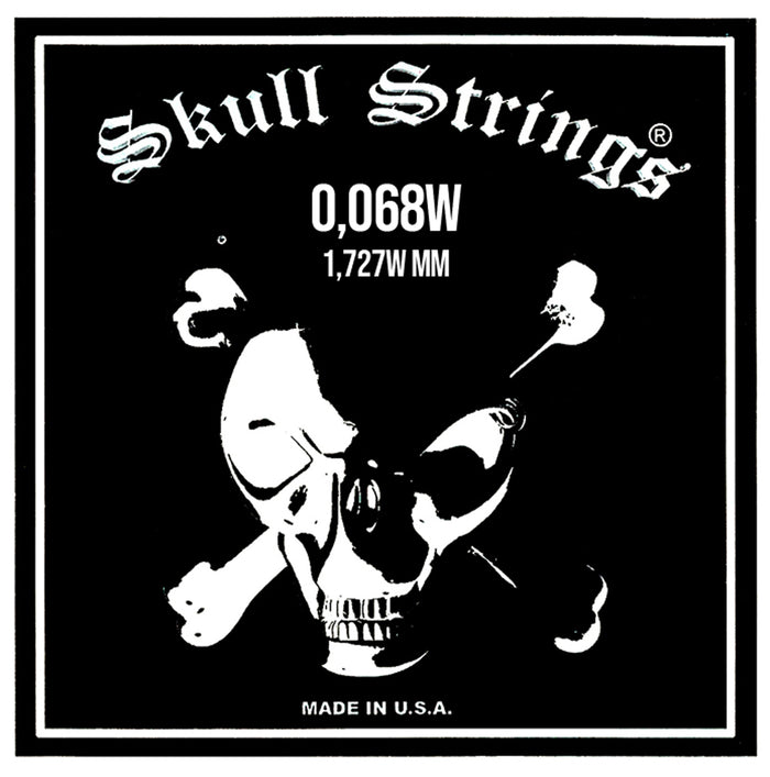 Corde guitare électrique SKULL 068W