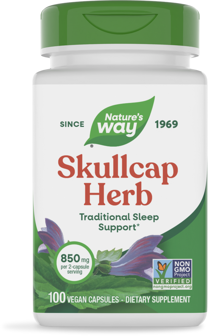 <{%PRIMARY_16900%}>Nature's Way® | Skullcap Herb, 100 capsules