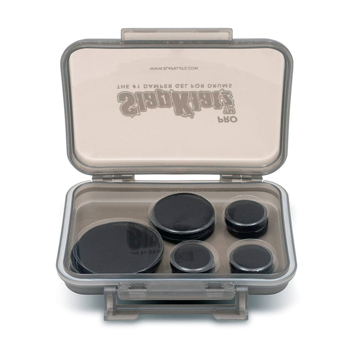 Pack Slapklatz de 12 atténuateurs d'harmoniques. 6 petits, 4 médiums et 2 larges. noir