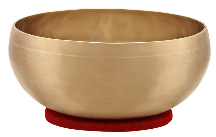 Bol tibétain COSMOS, Ø 9,5cm - 280g, livré avec housse et anneau de feutre (support)