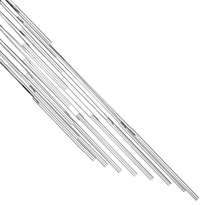 CHIMES SONIC ENERGY SPIRAL 29", ARGENT