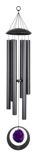 CHIMES SONIC ENERGY AGATE 50", NOIR