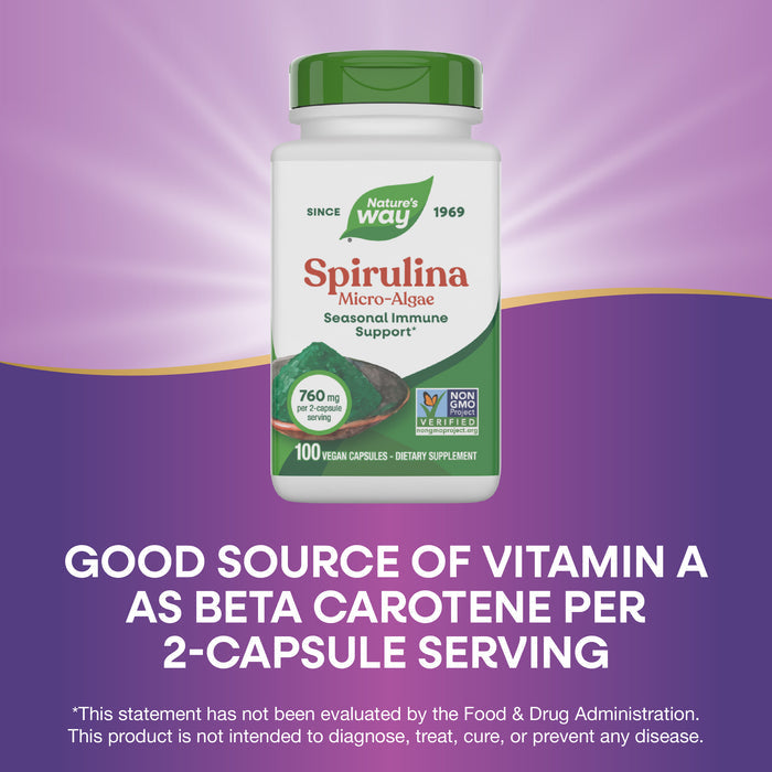 <{%MAIN3_17200%}>Nature's Way® | Spirulina Micro-Algae