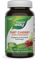 <{%PRIMARY_15831%}>Nature's Way® | Tart Cherry Ultra Chewables, 90 chewables, Cherry
