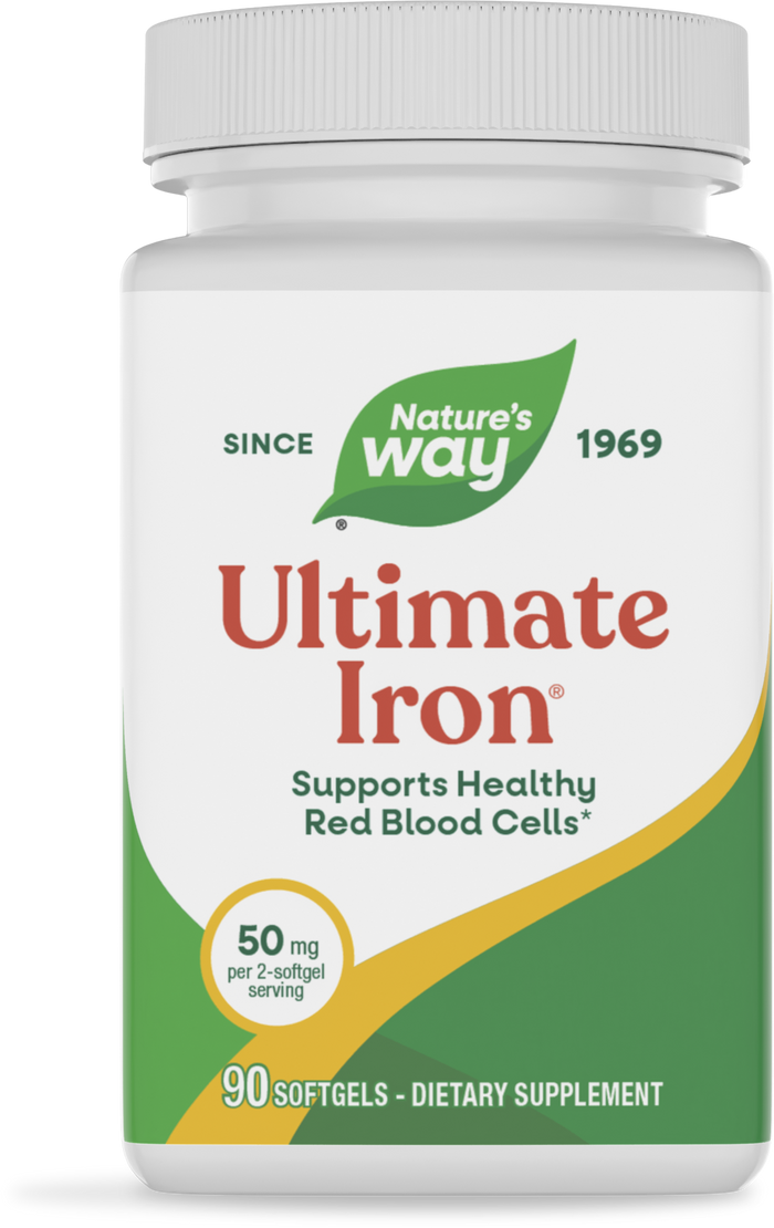 <{%PRIMARY_05229%}>Nature's Way® | Ultimate Iron, 90 softgels