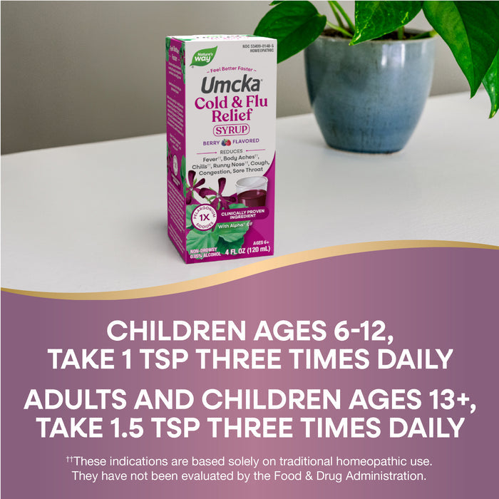<{%DETAIL2_15148%}>Nature's Way® | Umcka Cold & Flu Relief Syrup