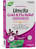 <{%PRIMARY_15161%}>Nature's Way® | Umcka Cold & Flu Relief Chewables, 20 chewables, Orange