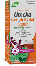 <{%PRIMARY_15864%}>Nature's Way® | Umcka Cough Relief Syrup, 4 fl oz (120 ml), English Ivy