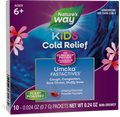 <{%PRIMARY_60166%}>Nature's Way® | Umcka Kids Cold Relief FastActives-Last Chance1, 10 powders, Cherry