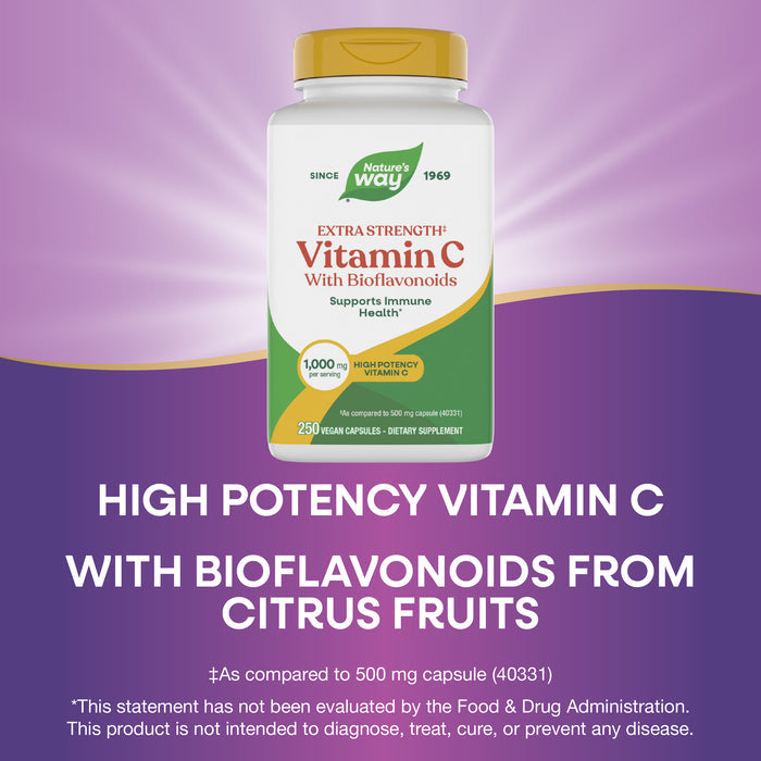 <{%MAIN3_15465%}>Nature's Way® | Vitamin C with Bioflavonoids Extra Strength