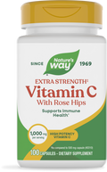<{%PRIMARY_40312%}>Nature's Way® | Vitamin C with Rose Hips Extra Strength, 100 capsules