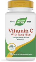 <{%PRIMARY_40310%}>Nature's Way® | Vitamin C with Rose Hips, 100 capsules