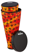 SET BASS DRUM VIVA RHYTHM SOFT 9.5-12", CORPS SYNTHÉTIQUE, PEAU NAPA REMPLAÇABLE, ANTIDÉRAPANT, EMPILABLE