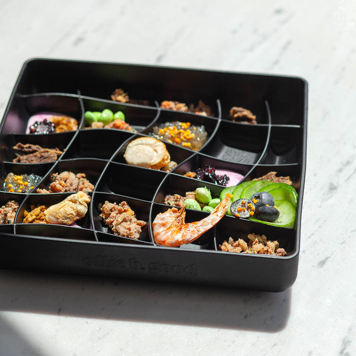 wavies slow feeder bowl | blackberry