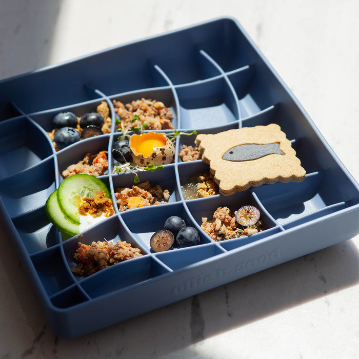 wavies slow feeder bowl | spirulina