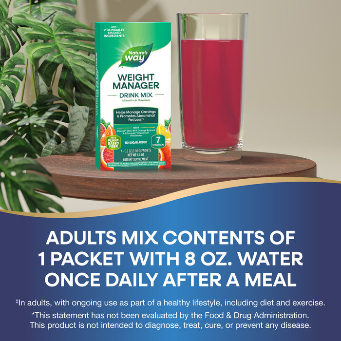 <{%DETAIL2_14984%}>Nature's Way® | Weight Manager Drink Mix