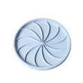 wheelies lick mat & lid | blueberry