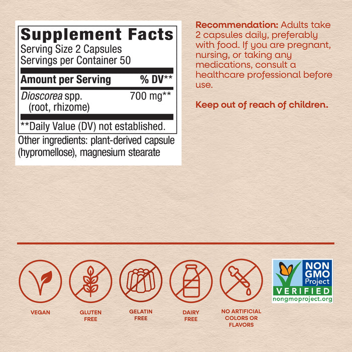 <{%MAIN4_17870%}>Nature's Way® | Wild Yam Root
